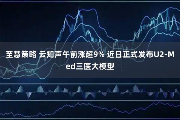 至慧策略 云知声午前涨超9% 近日正式发布U2-Med三医大模型